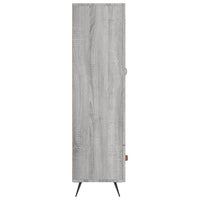 Thumbnail for Highboard Grau Sonoma 69,5x31x115 cm Holzwerkstoff