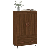 Thumbnail for Highboard Braun Eichen-Optik 69,5x31x115 cm Holzwerkstoff