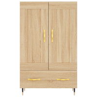 Thumbnail for Highboard Sonoma-Eiche 69,5x31x115 cm Holzwerkstoff