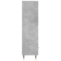 Thumbnail for Highboard Betongrau 69,5x31x115 cm Holzwerkstoff