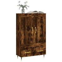 Thumbnail for Highboard Räuchereiche 69,5x31x115 cm Holzwerkstoff