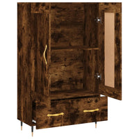 Thumbnail for Highboard Räuchereiche 69,5x31x115 cm Holzwerkstoff