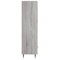 Thumbnail for Highboard Grau Sonoma 69,5x31x115 cm Holzwerkstoff