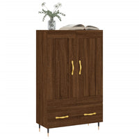Thumbnail for Highboard Braun Eichen-Optik 69,5x31x115 cm Holzwerkstoff