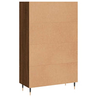Thumbnail for Highboard Braun Eichen-Optik 69,5x31x115 cm Holzwerkstoff