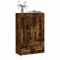 Thumbnail for Highboard Räuchereiche 69,5x31x115 cm Holzwerkstoff