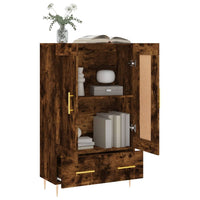 Thumbnail for Highboard Räuchereiche 69,5x31x115 cm Holzwerkstoff