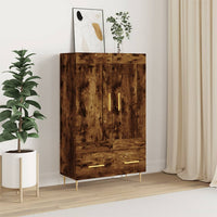 Thumbnail for Highboard Räuchereiche 69,5x31x115 cm Holzwerkstoff