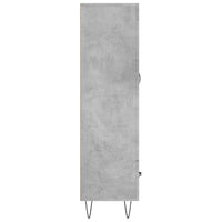 Thumbnail for Highboard Betongrau 69,5x31x115 cm Holzwerkstoff