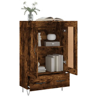 Thumbnail for Highboard Räuchereiche 69,5x31x115 cm Holzwerkstoff