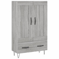 Thumbnail for Highboard Grau Sonoma 69,5x31x115 cm Holzwerkstoff