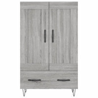Thumbnail for Highboard Grau Sonoma 69,5x31x115 cm Holzwerkstoff