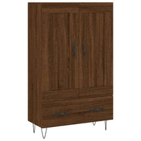 Thumbnail for Highboard Braun Eichen-Optik 69,5x31x115 cm Holzwerkstoff