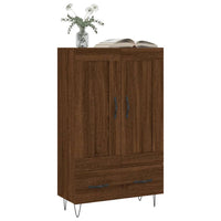 Thumbnail for Highboard Braun Eichen-Optik 69,5x31x115 cm Holzwerkstoff