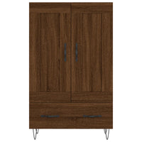 Thumbnail for Highboard Braun Eichen-Optik 69,5x31x115 cm Holzwerkstoff