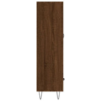 Thumbnail for Highboard Braun Eichen-Optik 69,5x31x115 cm Holzwerkstoff