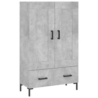 Thumbnail for Highboard Betongrau 69,5x31x115 cm Holzwerkstoff