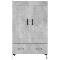Thumbnail for Highboard Betongrau 69,5x31x115 cm Holzwerkstoff