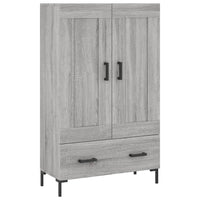 Thumbnail for Highboard Grau Sonoma 69,5x31x115 cm Holzwerkstoff