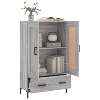 Thumbnail for Highboard Grau Sonoma 69,5x31x115 cm Holzwerkstoff