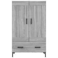 Thumbnail for Highboard Grau Sonoma 69,5x31x115 cm Holzwerkstoff
