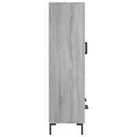Thumbnail for Highboard Grau Sonoma 69,5x31x115 cm Holzwerkstoff