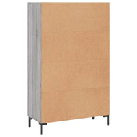 Thumbnail for Highboard Grau Sonoma 69,5x31x115 cm Holzwerkstoff