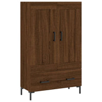 Thumbnail for Highboard Braun Eichen-Optik 69,5x31x115 cm Holzwerkstoff