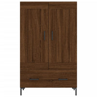 Thumbnail for Highboard Braun Eichen-Optik 69,5x31x115 cm Holzwerkstoff