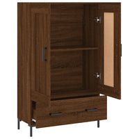 Thumbnail for Highboard Braun Eichen-Optik 69,5x31x115 cm Holzwerkstoff