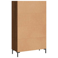 Thumbnail for Highboard Braun Eichen-Optik 69,5x31x115 cm Holzwerkstoff