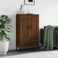 Thumbnail for Highboard Braun Eichen-Optik 69,5x31x115 cm Holzwerkstoff