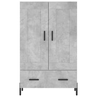 Thumbnail for Highboard Betongrau 69,5x31x115 cm Holzwerkstoff