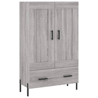 Thumbnail for Highboard Grau Sonoma 69,5x31x115 cm Holzwerkstoff
