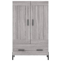 Thumbnail for Highboard Grau Sonoma 69,5x31x115 cm Holzwerkstoff
