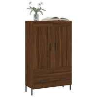 Thumbnail for Highboard Braun Eichen-Optik 69,5x31x115 cm Holzwerkstoff