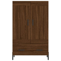 Thumbnail for Highboard Braun Eichen-Optik 69,5x31x115 cm Holzwerkstoff