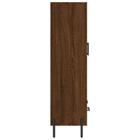 Thumbnail for Highboard Braun Eichen-Optik 69,5x31x115 cm Holzwerkstoff