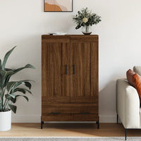Thumbnail for Highboard Braun Eichen-Optik 69,5x31x115 cm Holzwerkstoff