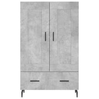 Thumbnail for Highboard Betongrau 69,5x31x115 cm Holzwerkstoff