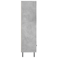Thumbnail for Highboard Betongrau 69,5x31x115 cm Holzwerkstoff