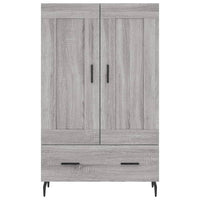 Thumbnail for Highboard Grau Sonoma 69,5x31x115 cm Holzwerkstoff