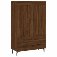 Thumbnail for Highboard Braun Eichen-Optik 69,5x31x115 cm Holzwerkstoff