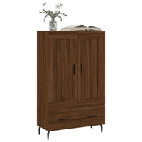 Thumbnail for Highboard Braun Eichen-Optik 69,5x31x115 cm Holzwerkstoff