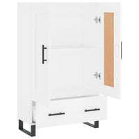 Thumbnail for Highboard Weiß 69,5x31x115 cm Holzwerkstoff