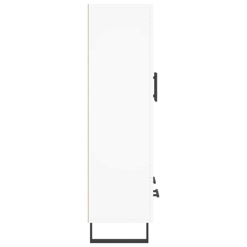 Highboard Weiß 69,5x31x115 cm Holzwerkstoff