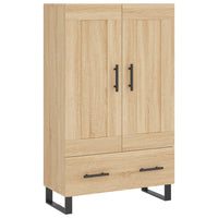 Thumbnail for Highboard Sonoma-Eiche 69,5x31x115 cm Holzwerkstoff