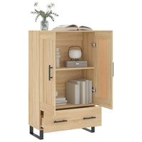Thumbnail for Highboard Sonoma-Eiche 69,5x31x115 cm Holzwerkstoff
