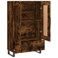 Thumbnail for Highboard Räuchereiche 69,5x31x115 cm Holzwerkstoff