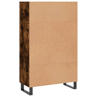 Thumbnail for Highboard Räuchereiche 69,5x31x115 cm Holzwerkstoff
